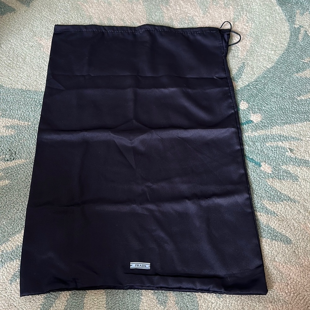 13.75x21.5” Prada Satin Dust Bag